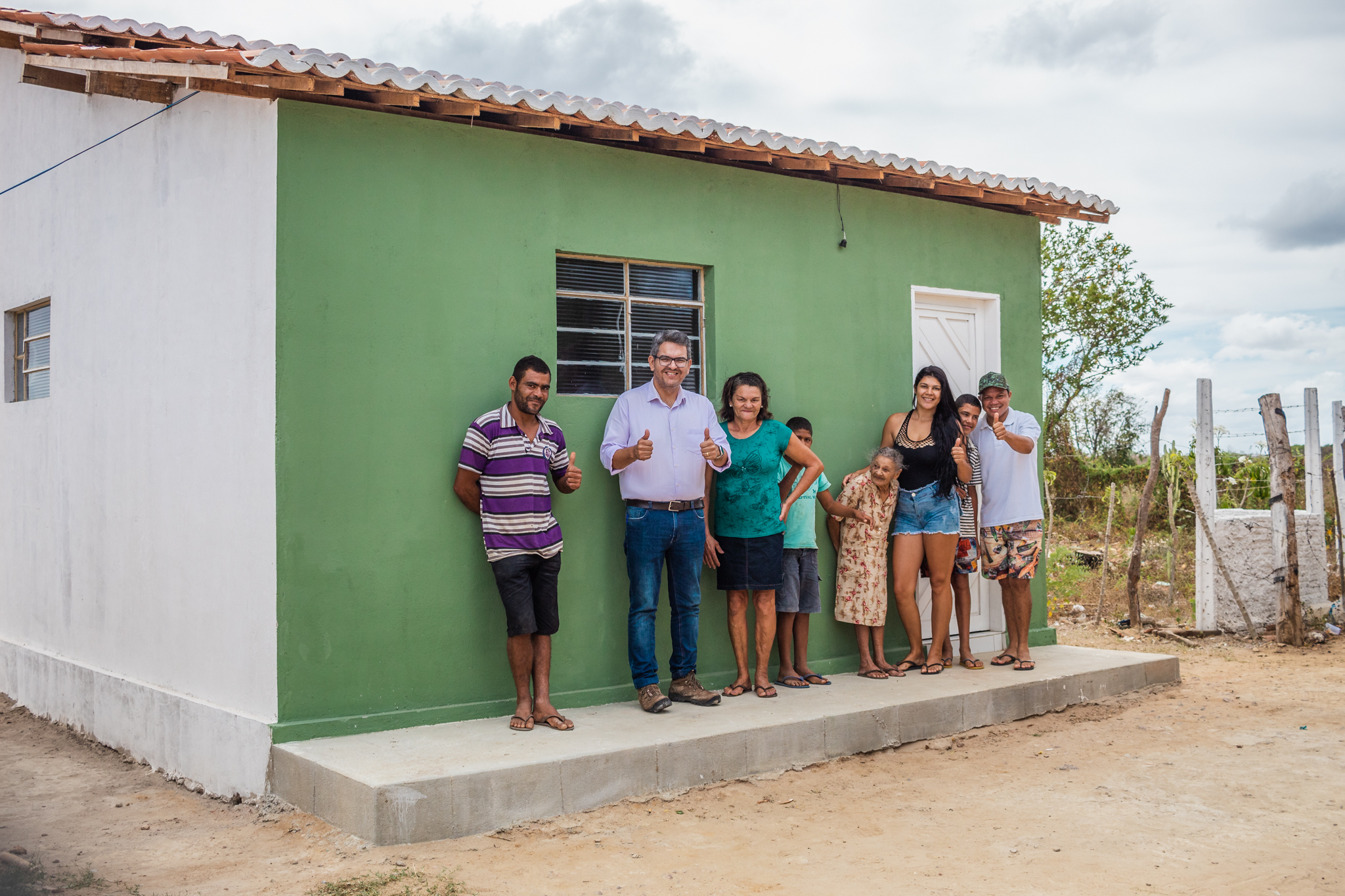 Moradora da zona rural é beneficiada pelo Programa ‘Casa Nova’