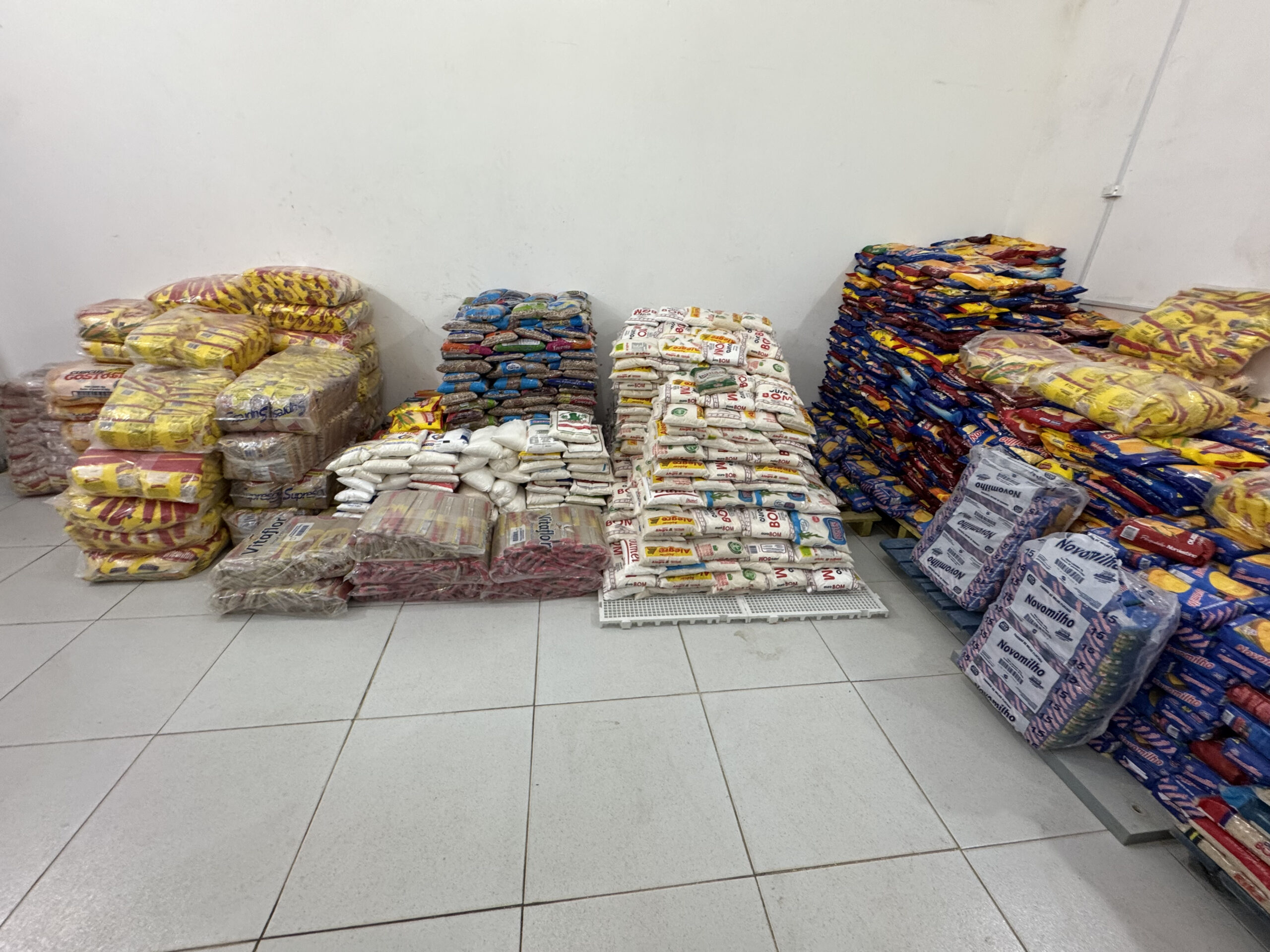 São João de Cuité arrecada 4 toneladas de alimentos para famílias em situação de vulnerabilidade