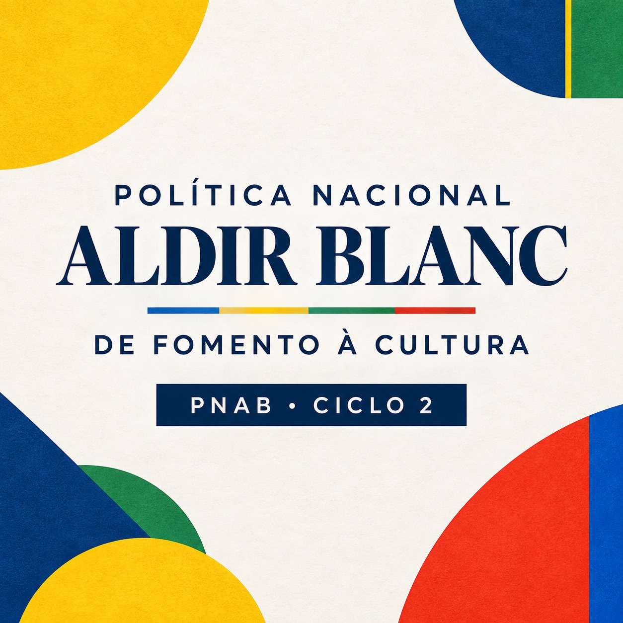 Foto de O Ciclo 2 da Política Nacional Aldir Blanc de Fomento à Cultura (PNAB), regido pela Lei nº 14.399/2022 e estruturado para o biênio 2023-2024, representou o primeiro repasse regular e continuado de recursos federais da União para estados, Distrito Federal e municípios.